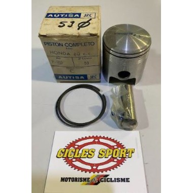 PISTON AUTISA HONDA NSR 75-MBX 80 (BULON 14mm) 53mm
